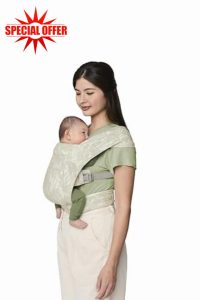 Ergobaby Embrace Cozy Newborn Baby Wrap Carrier (7-25 Pounds)