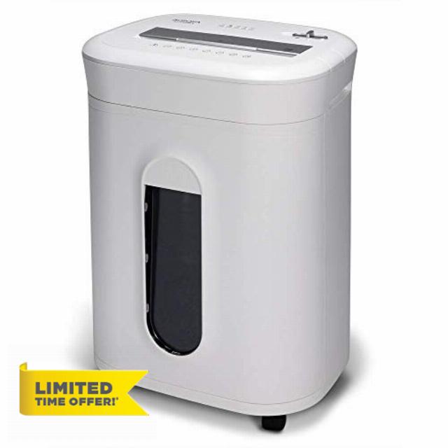 Aurora AU1060MA Professional Grade 10-Sheet High Security Micro-Cut Paper and Credit Card Shredder/ 60 Minutes/Security Level P-5