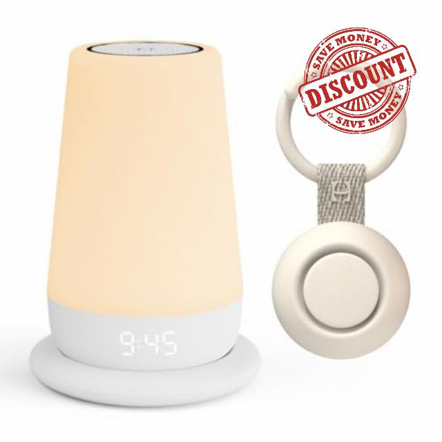 Rest+ 2nd Gen Baby Sleep Bundle Includes Hatch Rest+ 2nd Gen and Portable Rest Go | Sleep Sounds for Nursery