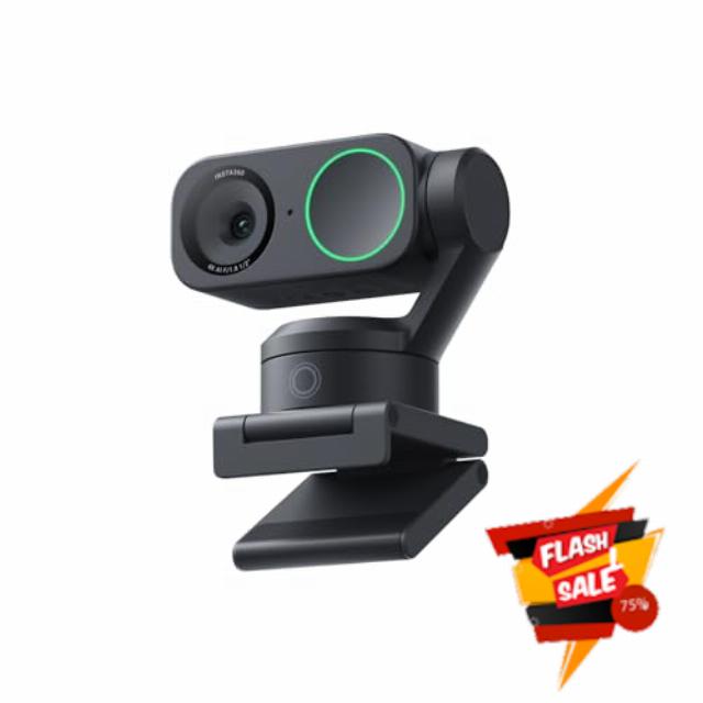 Insta360 Link 2 - PTZ 4K Webcam for PC/Mac