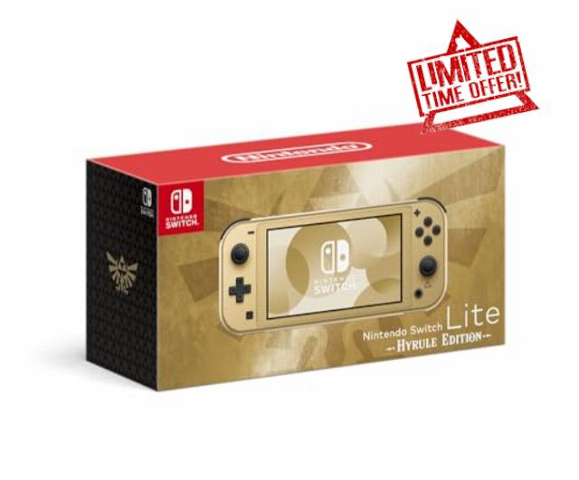Nintendo Switch Lite Hyrule Edition - International Version