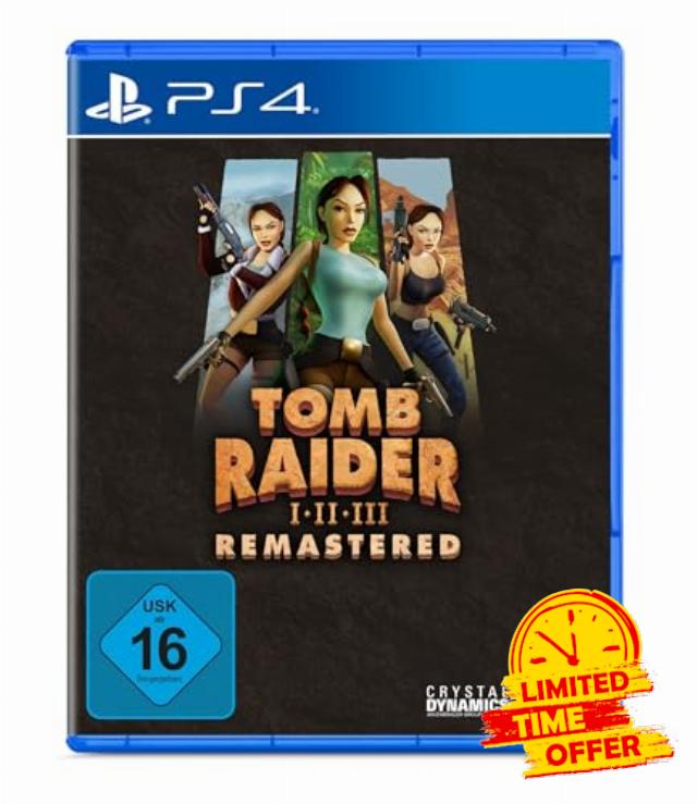 Tomb Raider 1-3 Remastered Starring Lara Croft - PS4