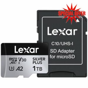 Lexar 1T Professional Silver Plus microSDXC Memory Card