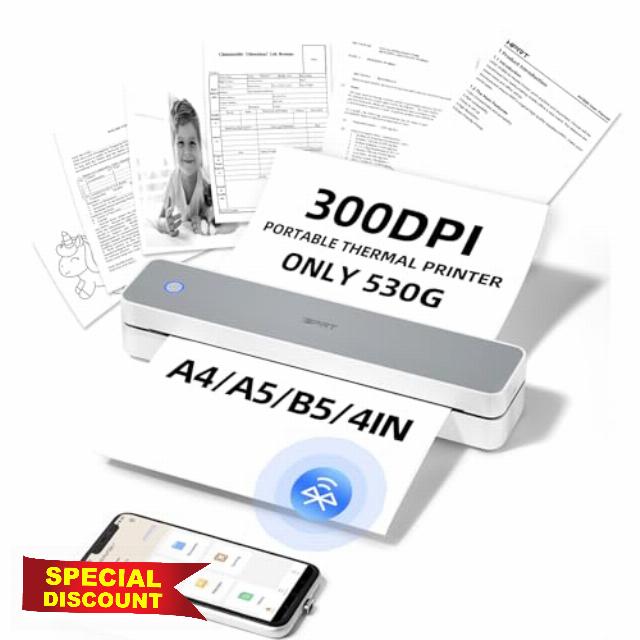 iDPRT MT610 Portable Thermal Printer for Travel