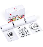 Phomemo Sticker Printer - Mini Photo Printer, M02X Wireless Bluetooth Thermal Mobile Printer, Poc...