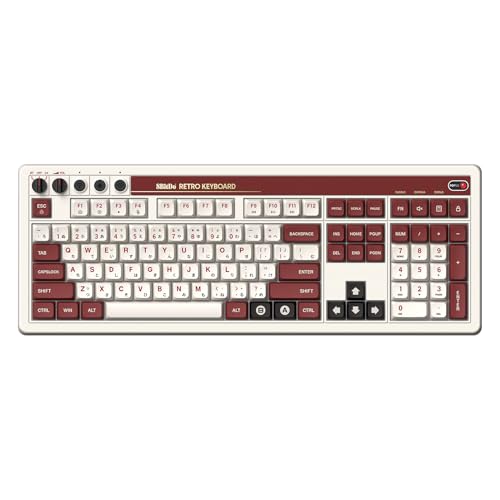 Bluetooth/2.4G/USB-C Hot Swappable Wireless Gaming Keyboard for Windows and Android - Fami Edition