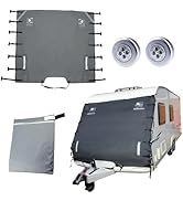 Half Car Cover Waterproof, 210D Universal Car Top Cover Anti UV Windproof, Side/Rear Window Frost...