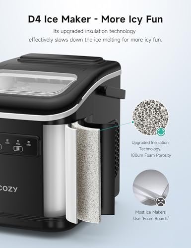 Countertop Ice Machine with Handle