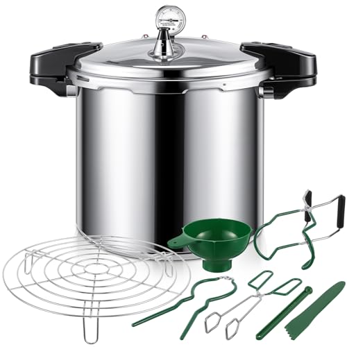 6 Canning Supplies with Stainless Steel Steam Rack