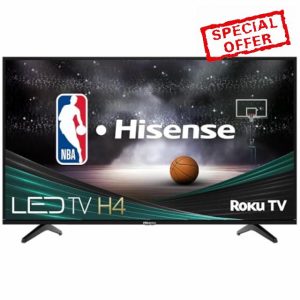 Hisense Smart TV | 40 Inches | Class FHD | 1080P | Screen | LED | USB | Auto Game Mode | Works with Google Assistant and Alexa (Refurbished)