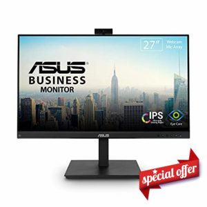 ASUS 27” 1080P Video Conference Monitor (BE279QSK) - Full HD