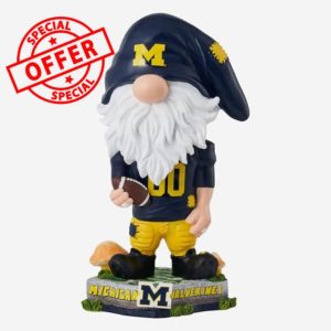 Michigan Wolverines Gnome Bobblehead College College