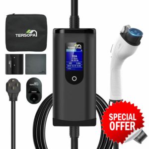 Level 2 EV Charger 32A 240V Portable with NEMA14-50 Plug