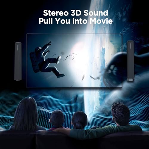 90W Soundbar with Bluetooth/ARC/Optical/AUX Connect