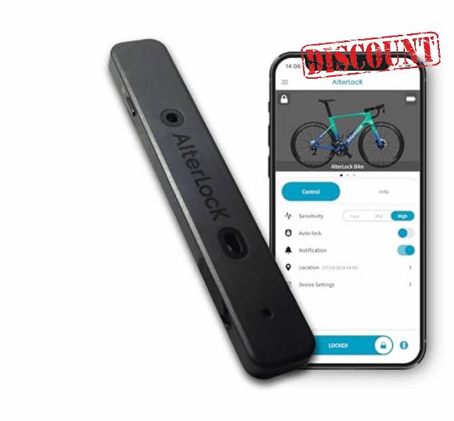 Gen3 Anti-Theft Alarm GPS/Wi-Fi Tracking Device Bluetooth/LTE-M Communication | App-Connected Bicycle Motorcycle Vehicle|Compact and Lightweight Long Run Time Waterproof Dustproof IP66