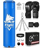 JUOIFIP Punch Bag Bracket, Boxing Bag Wall Bracket Heavy Hanger Rated for 220 lbs Hanging Stand S...