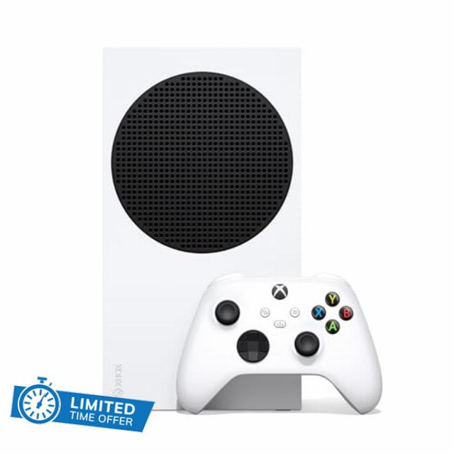 Xbox Series S 512GB SSD Console - Includes Xbox Wireless Controller - Up to 120 frames per second - 10GB RAM 512GB SSD - Experience high dynamic range - Xbox Velocity Architecture