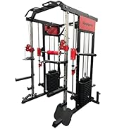 Strongway Half Power Cage Multi-Gym Squat Rack Dip Station Weight Lifting Home Gym Fitness