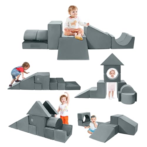 9pcs Baby Foam Climbing Blocks Indoor Play Gym Set