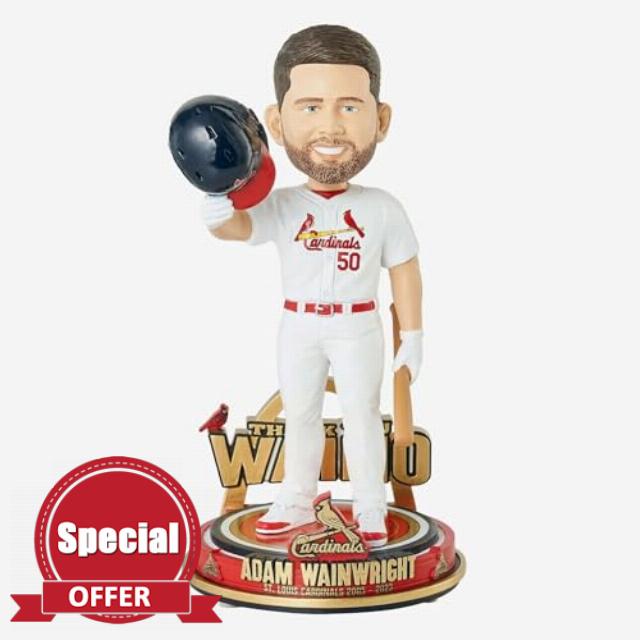Adam Wainwright St. Louis Farewell Bobblehead Cardinals Baseball