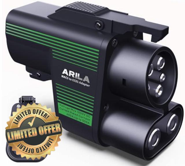 Arila Tesla Supercharger (NACS) to CCS1 Charging Adapter