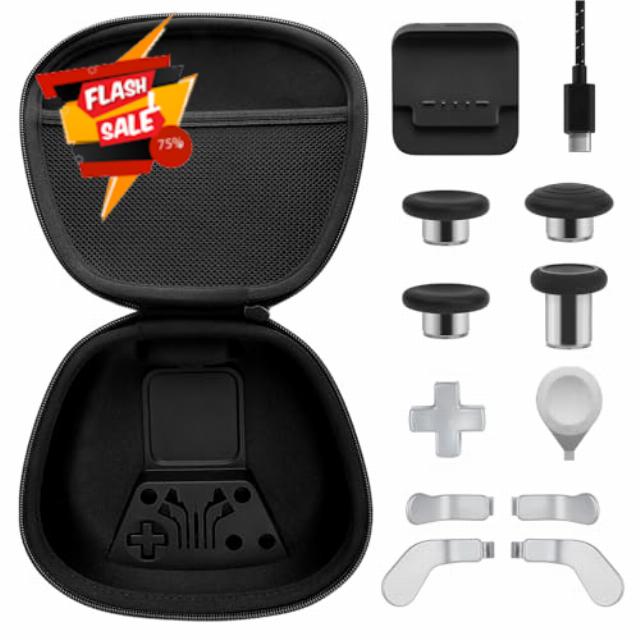 Gopiiphon Complete Component Pack For Xbox Elite Series 2 Elite Series 2 Controller Accessories With Carry Case