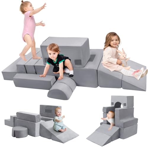 7-Piece Foam Play Climbing Blocks Set for Baby