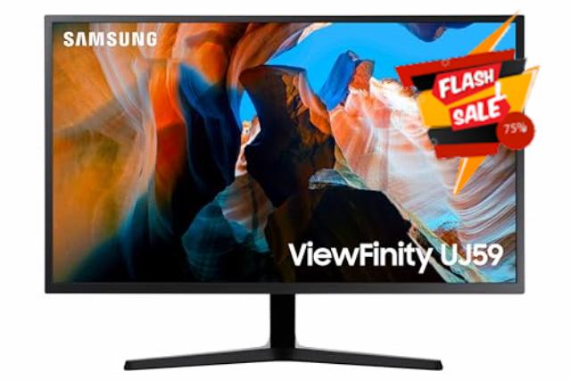 SAMSUNG 32" UJ59 Series 4K UHD (3840x2160) Computer Monitor
