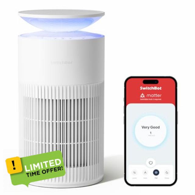 SwitchBot Air Purifiers for Hoom Pets