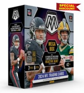 2024 Panini Mosaic Football Sealed Mega Box (7 Packs/Box)
