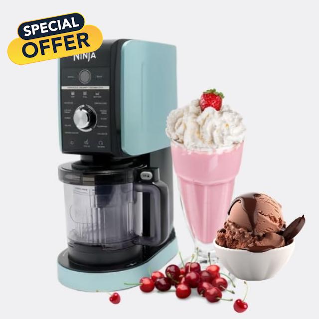 Ninja NC501 CREAMi Deluxe 11-in-1 Ice Cream & Frozen Treat Maker for Ice Cream