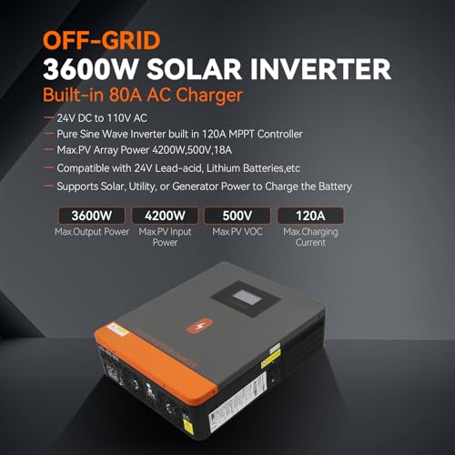 fit for 24V Lead-Acid and Lithium Batteries