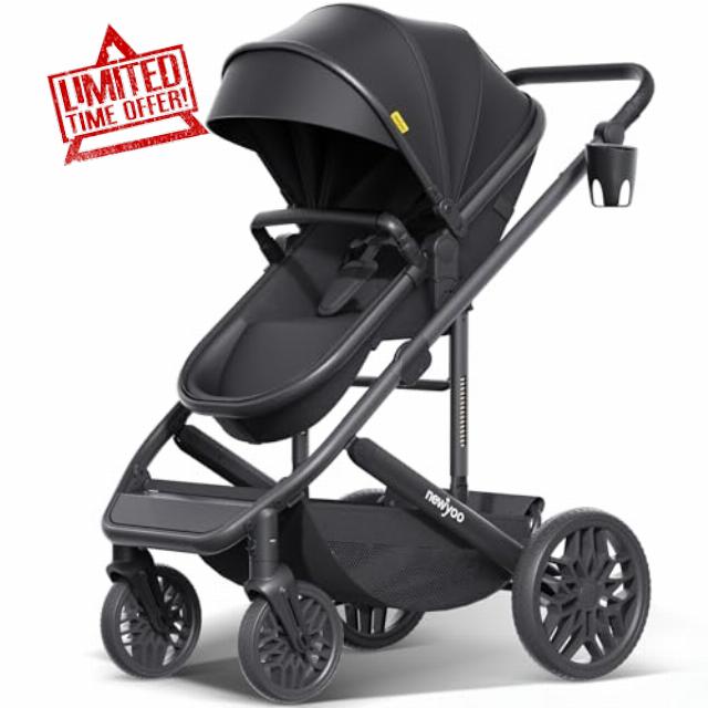 Infant Stroller with Newborn Bassinet