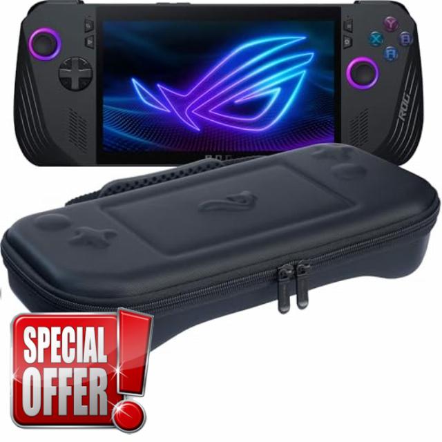 ButterFox Slim Carrying Case Bag For ASUS Rog Ally X - Black/Purple