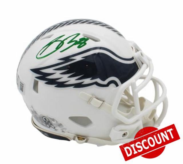 Saquon Barkley Autographed/Signed Philadelphia Speed STS3 Mini Helmet