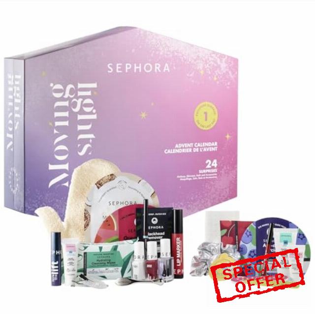 Sephora Advent Calendar 2024 - Moving Lights Advent Calendar - 24 Surprises
