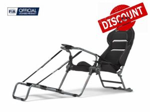 Next Level Racing NLR-S031GR GTLite Pro Foldable Racing Cockpit – Grey Edition (NLR-S031GR)