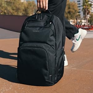 targus laptop backpack black