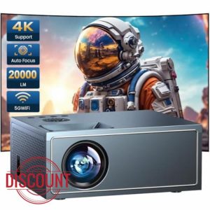 [Electric Focus] Native 1080P Projector with Wifi and Bluetooth