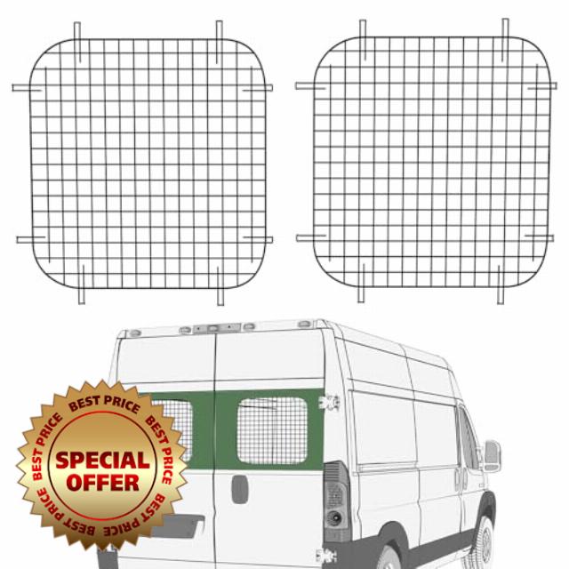 StarONE Rear Window Safety Screens Fit for Ram Promaster