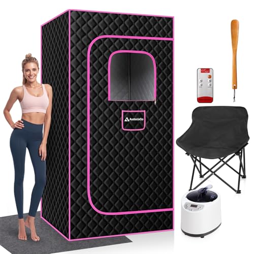 XXL Portable Sauna for Home with 3L 1200W Steamer