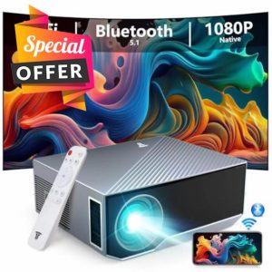 Projector with Wifi and Bluetooth 2024 Updated