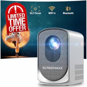 [Electric Focus] Mini Projector with WiFi and Bluetooth