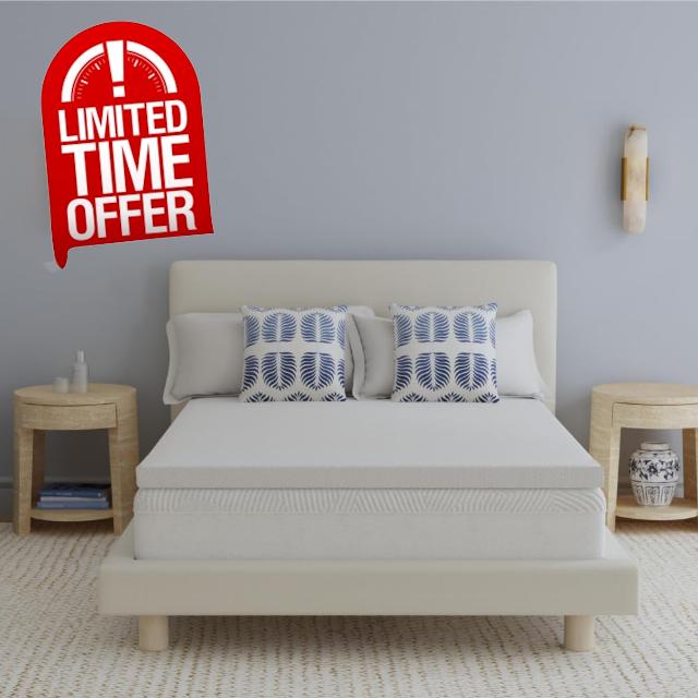 Casper Sleep Essential 3" King Size Memory Foam Mattress Topper