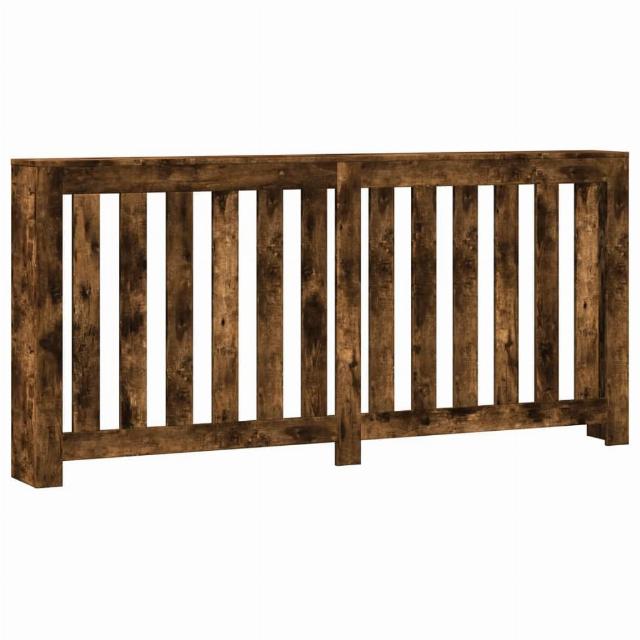 idaXL Radiator Cover Heater Shelf – Smoked Oak Engineered Wood