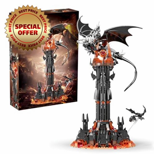 Ebortsin Lord of the Rings Dark Tower Building Blocks