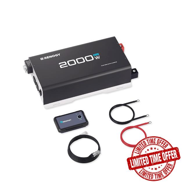 Renogy 2000W 24V Pure Sine Wave Inverter