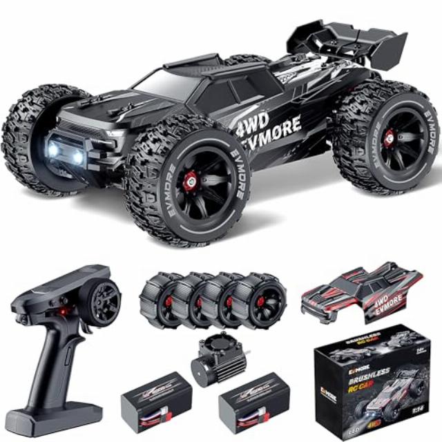 1/14 Brushless RC Cars for Adults & Boys Fast 50+ Mph