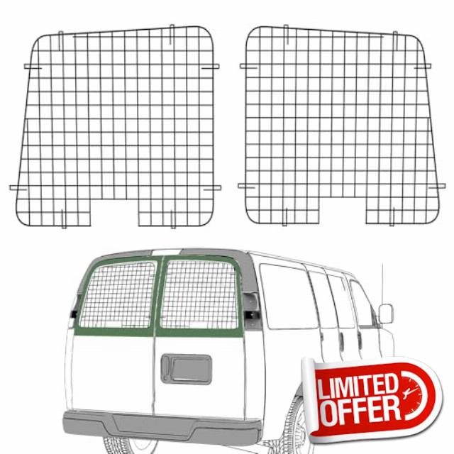 StarONE Rear Window Safety Screens Fit for Chevy