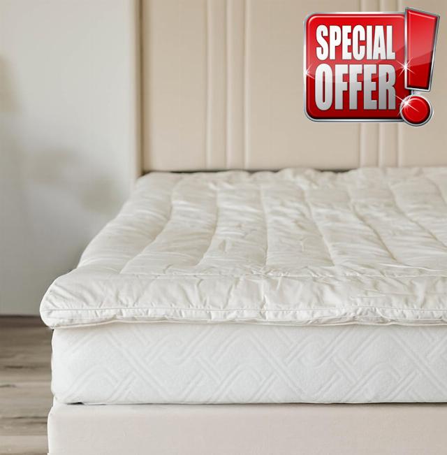 Woolino Mattress Topper - Australian Merino Wool and Organic Cotton